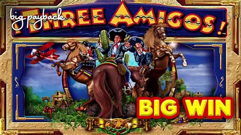 three amigos slot machine